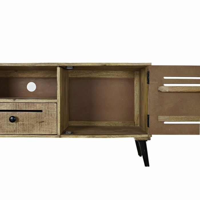 Mueble de TV DKD Home Decor Marrón Metal Madera de mango (150 x 59 x 40 cm) 5