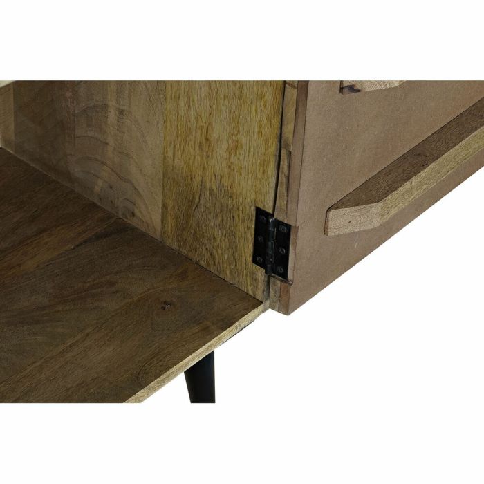 Mueble de TV DKD Home Decor Marrón Metal Madera de mango (150 x 59 x 40 cm) 4