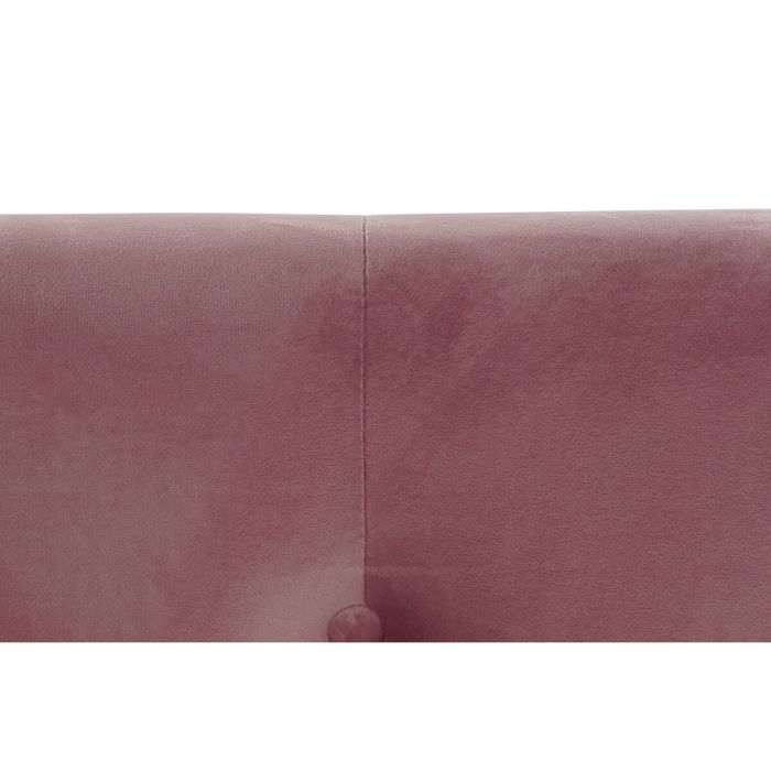 Cama DKD Home Decor Madera Metal Rosa 180 x 200 cm 187 x 210 x 137 cm 2