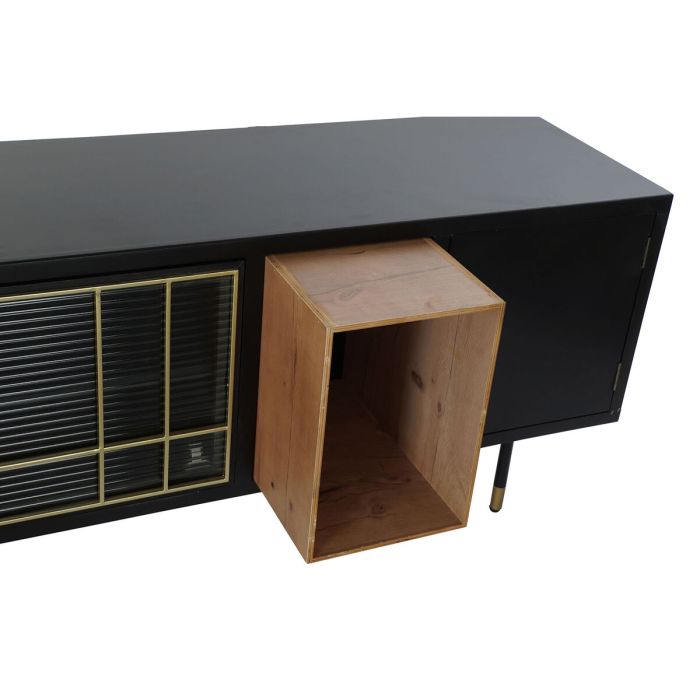 Mueble de TV DKD Home Decor Cristal MDF (166 x 40 x 55 cm) 3