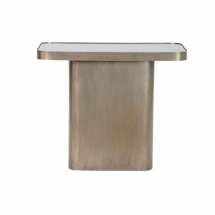 Mesa auxiliar DKD Home Decor Cristal Negro Metal Cobre (60 x 35,5 x 50 cm) 0 Mesa auxiliar DKD Home Decor Cristal Negro Metal Cobre (60 x 35,5 x 50 cm) 0
