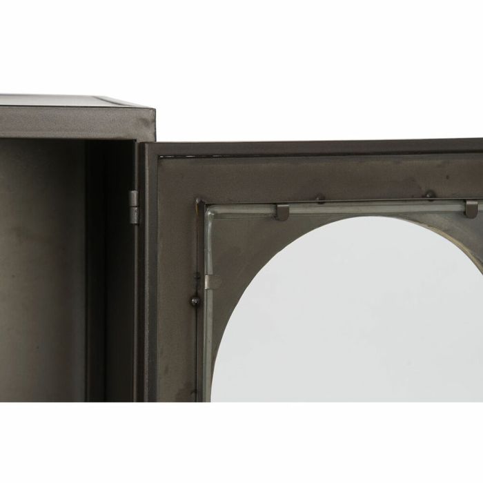 Mueble de TV DKD Home Decor Negro Cristal Metal (150 x 50 x 45 cm) 4