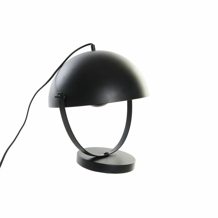 Lámpara de mesa DKD Home Decor Negro Dorado Metal (34 x 22 x 35 cm) 2