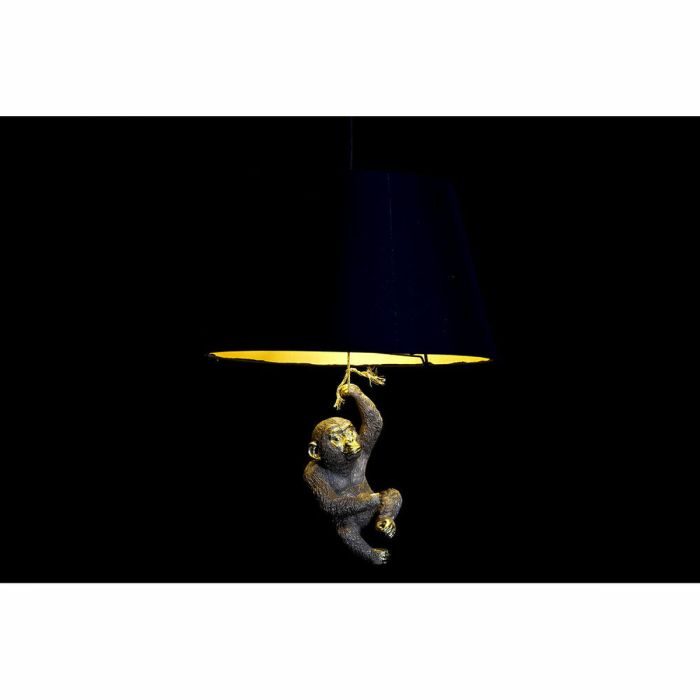 Lámpara de Techo DKD Home Decor Dorado Resina 220 V 50 W Mono (35.5 x 35.5 x 51 cm) (2 pcs) 1