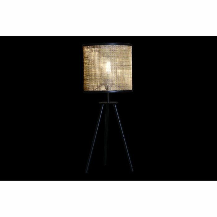 Lámpara de mesa DKD Home Decor Natural Negro 220 V 50 W (25 x 25 x 63 cm) 1