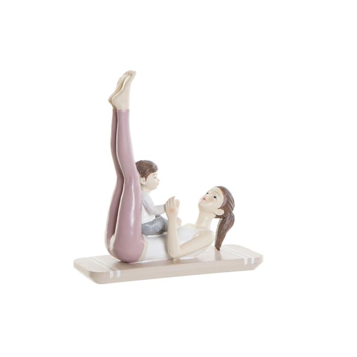 Figura Scandi DKD Home Decor Rosa 6.5 x 17 x 15.5 cm