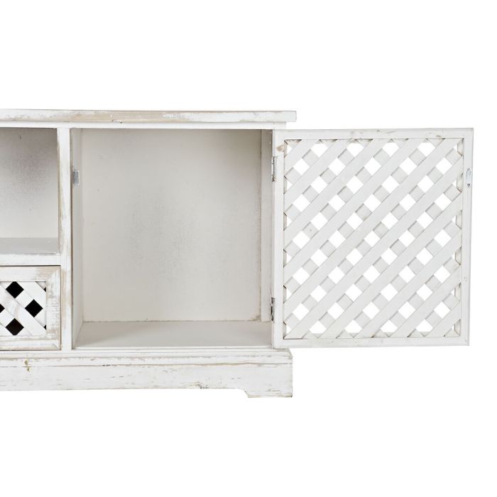 Mueble de TV DKD Home Decor Blanco 140 x 40 x 54 cm Abeto 4