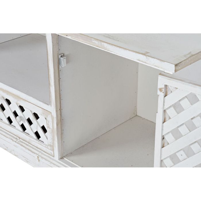 Mueble de TV DKD Home Decor Blanco 140 x 40 x 54 cm Abeto 3