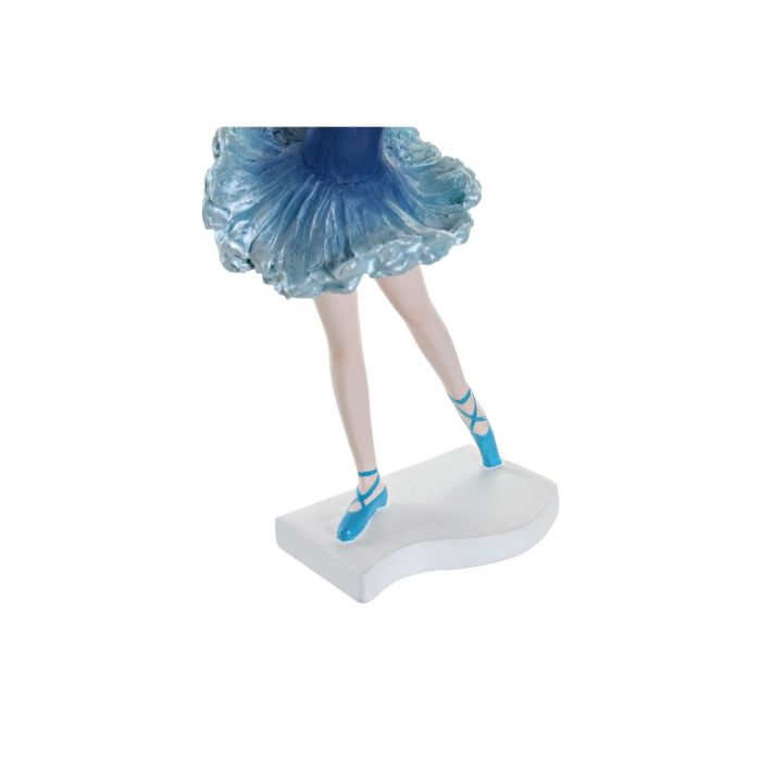 Figura Decorativa DKD Home Decor Azul Romántico Bailarina Ballet 11 x 6 x 23 cm 1