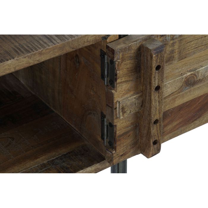 Mueble de TV DKD Home Decor Metal Madera de mango (120 x 40 x 55 cm) 3