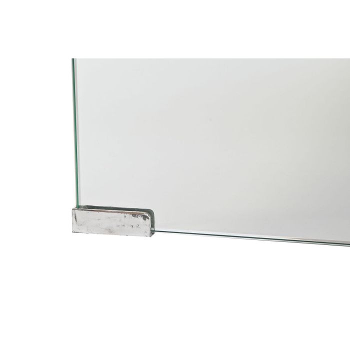 Mesa de Centro DKD Home Decor Cristal Templado Madera MDF 80 x 80 x 35 cm 2