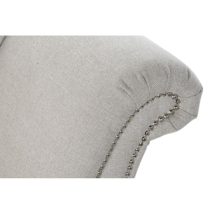 Sofá Chaise Longue DKD Home Decor Gris claro Metal Madera Poliéster (165.5 x 69 x 83 cm) 1 Sofá Chaise Longue DKD Home Decor Gris claro Metal Madera Poliéster (165.5 x 69 x 83 cm) 1