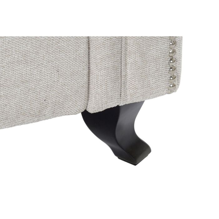 Sofá Chaise Longue DKD Home Decor Gris claro Metal Madera Poliéster (165.5 x 69 x 83 cm) 2 Sofá Chaise Longue DKD Home Decor Gris claro Metal Madera Poliéster (165.5 x 69 x 83 cm) 2