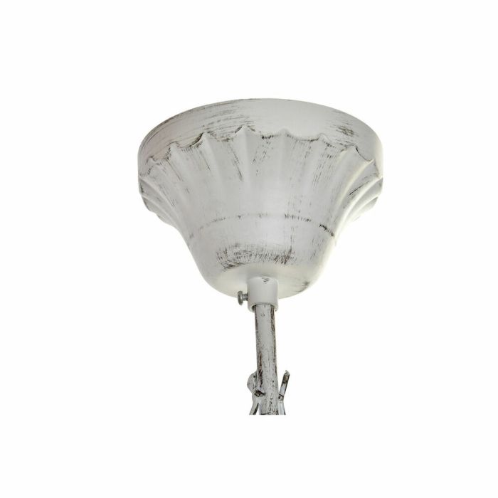 Lámpara de Techo DKD Home Decor Blanco Metal Plástico 40 W Romántico Decapé 220 V 70 x 70 x 63 cm 2