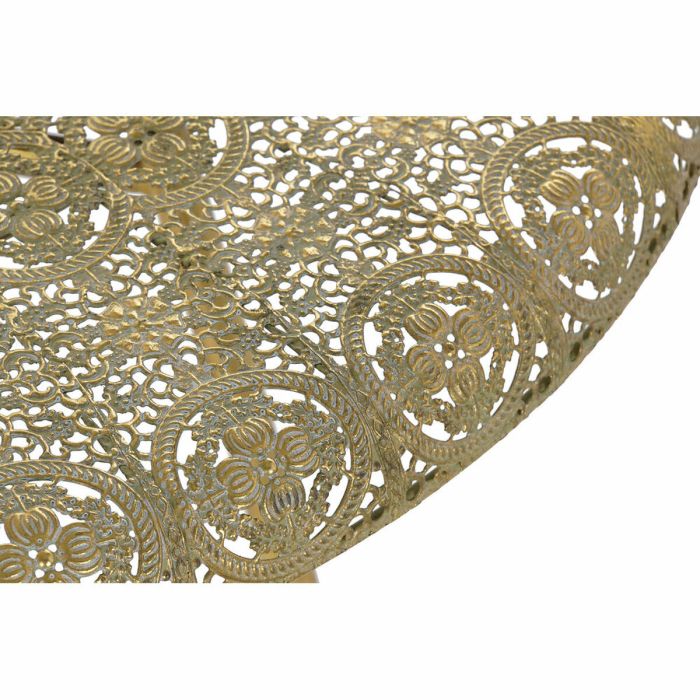 Mesa auxiliar DKD Home Decor Metal Cobrizo Claro (65 x 65 x 59 cm) 1 Mesa auxiliar DKD Home Decor Metal Cobrizo Claro (65 x 65 x 59 cm) 1