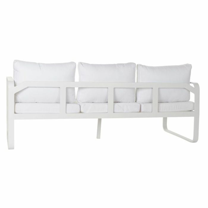 Sofá de Jardín DKD Home Decor Blanco 184 x 72 x 78 cm Aluminio 78 cm   2