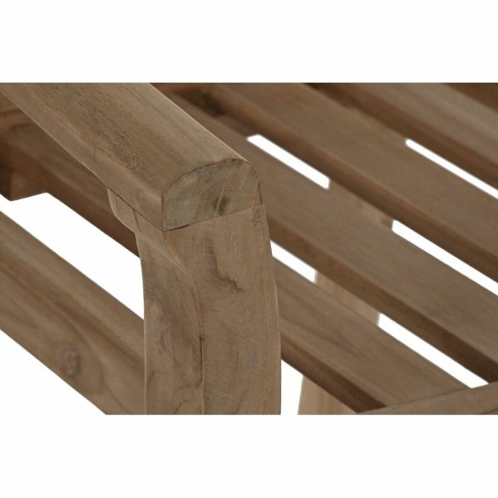 Silla de Jardín DKD Home Decor Marrón Teca (63 x 47 x 88 cm)