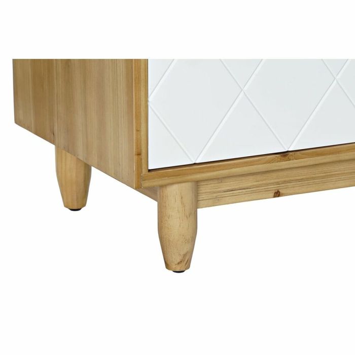 Mueble de TV DKD Home Decor Marrón 140 x 38 x 53 cm Abeto Blanco 6