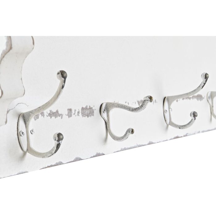 Perchero de Pared DKD Home Decor Abeto Metal Romántico (80 x 18 x 30 cm) 3