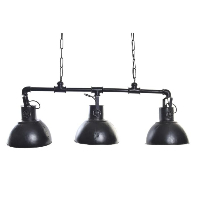 Lámpara de Techo DKD Home Decor 114 x 29 x 42 cm Negro Metal 50 W 1