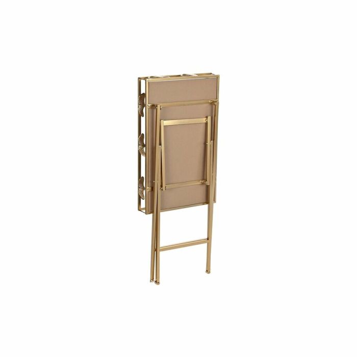 Consola DKD Home Decor Dorado Metal Cristal 56 x 36 x 71 cm (2 Unidades) 1