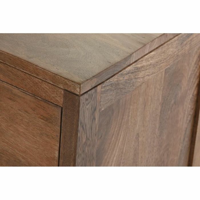 Mueble de TV DKD Home Decor Marrón Teca Metal (125 x 40 x 55 cm) 5