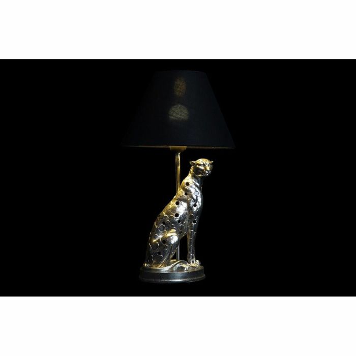 Lámpara de mesa DKD Home Decor Plateado Negro Dorado Colonial 220 V 50 W (26 x 26 x 46 cm) (2 Unidades) 3