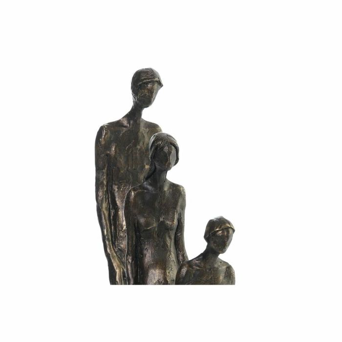 Figura Decorativa DKD Home Decor Cobre Resina Moderno Familia (23 x 8,5 x 39 cm) 2