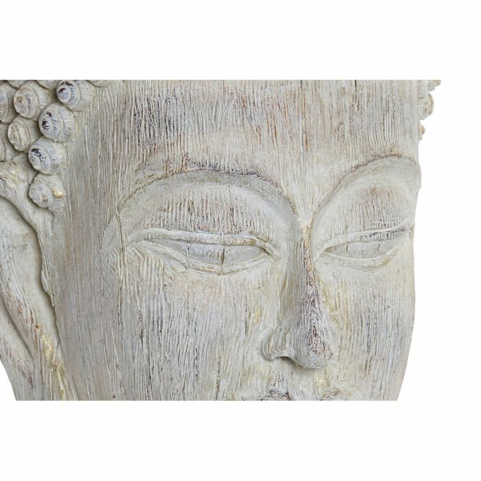 Figura Decorativa DKD Home Decor 33 x 34 x 65 cm Gris Buda Oriental Decapé 3