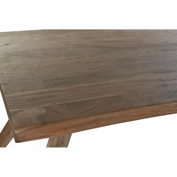 Mesa de Comedor DKD Home Decor Marrón Acacia (200 x 90 x 77 cm) 1