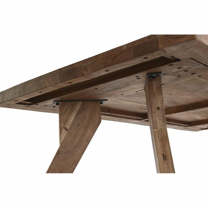 Mesa de Comedor DKD Home Decor Marrón Acacia (200 x 90 x 77 cm) 3