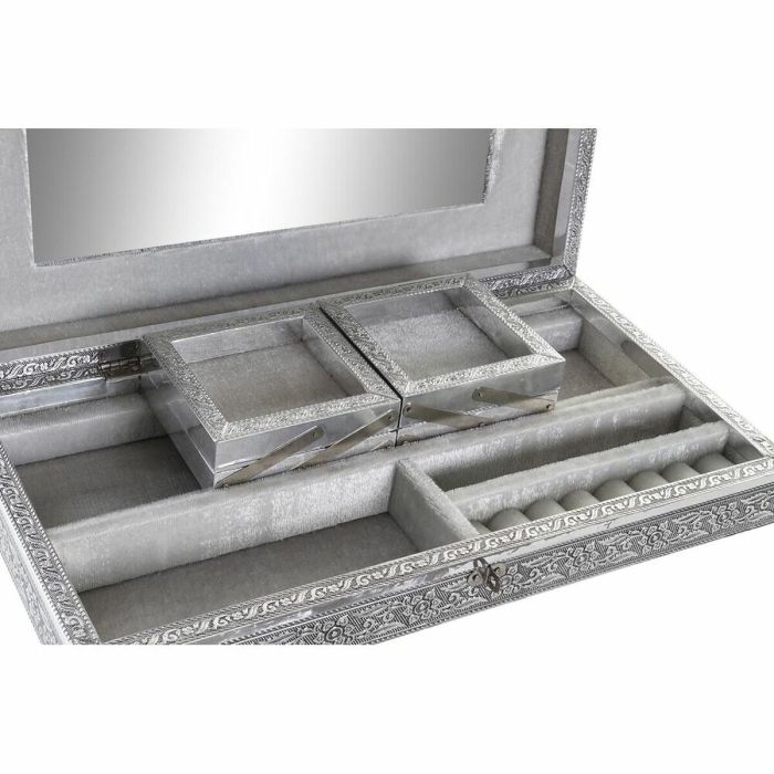 Caja-Joyero DKD Home Decor Árbol Madera Aluminio Árabe (38 x 20 x 8 cm) 1 Caja-Joyero DKD Home Decor Árbol Madera Aluminio Árabe (38 x 20 x 8 cm) 1