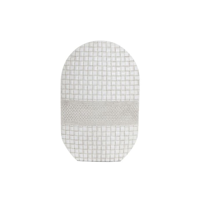 Jarron Moderno DKD Home Decor Blanco 10 x 45 x 30 cm