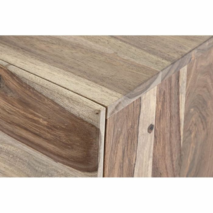 Mueble de TV DKD Home Decor Ondas Marrón Marrón claro Madera 145 x 45 x 46 cm 7