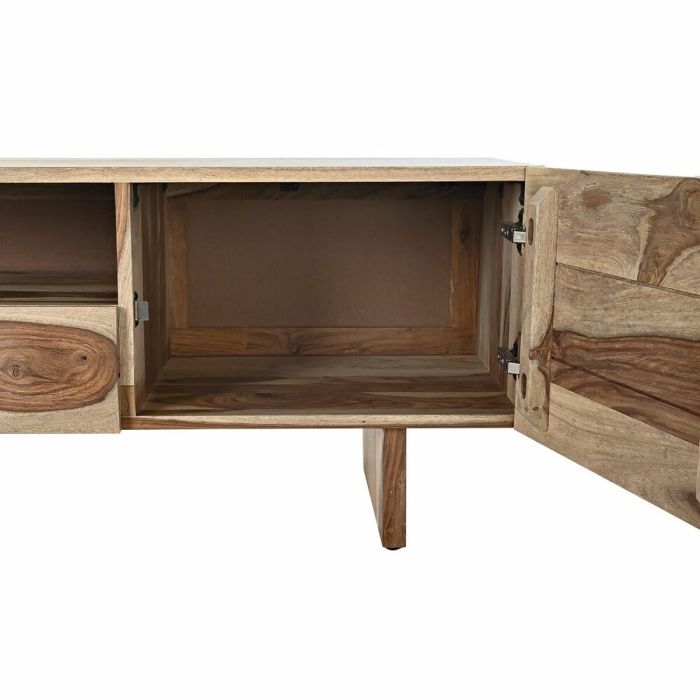 Mueble de TV DKD Home Decor Ondas Marrón Marrón claro Madera 145 x 45 x 46 cm 3