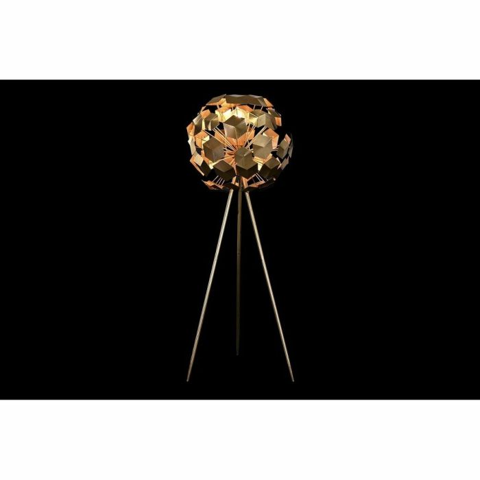 Lámpara de Pie DKD Home Decor Dorado Metal 50 W 220 V 49 x 49 x 134 cm 4