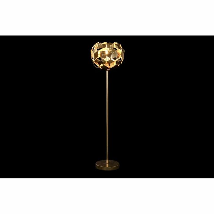 Lámpara de Pie DKD Home Decor Oro Dorado Metal 28 x 28 x 103 cm 4