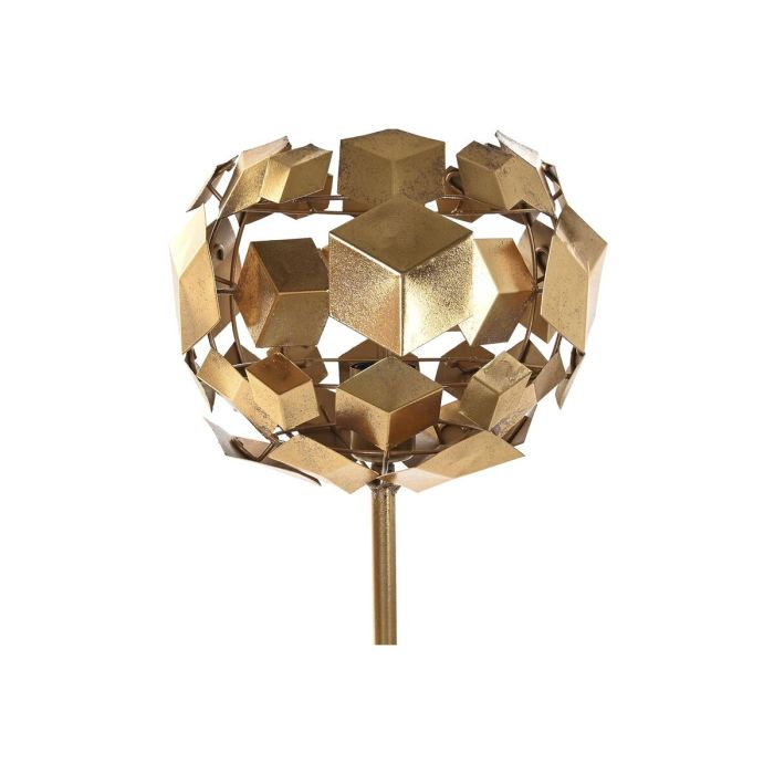 Lámpara de Pie DKD Home Decor Oro Dorado Metal 28 x 28 x 103 cm 3