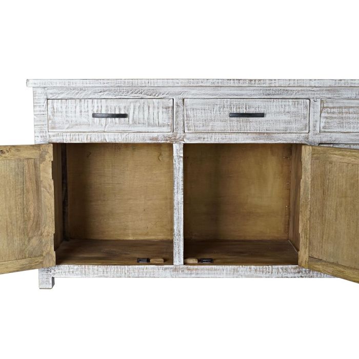 Aparador DKD Home Decor Blanco Madera de mango (165 x 45 x 80 cm) 2 Aparador DKD Home Decor Blanco Madera de mango (165 x 45 x 80 cm) 2