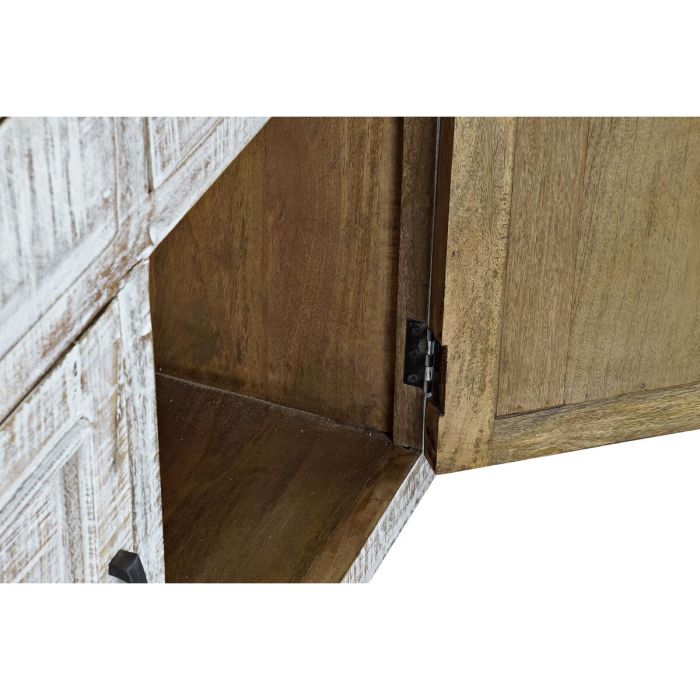 Aparador DKD Home Decor Blanco Madera de mango (165 x 45 x 80 cm) 3 Aparador DKD Home Decor Blanco Madera de mango (165 x 45 x 80 cm) 3