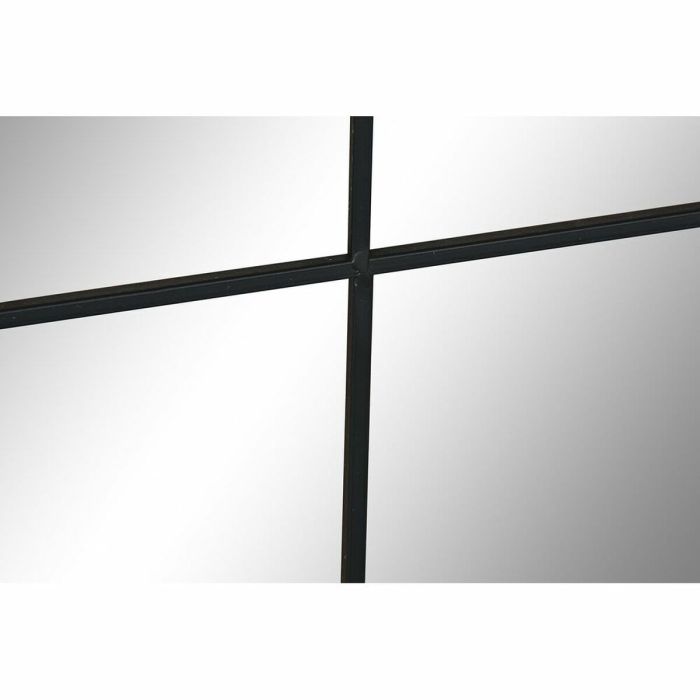 Espejo de pared DKD Home Decor Negro Cristal Hierro Espejo Ventana 90 x 1 x 120 cm 90 x 1,8 x 120 cm 2 Espejo de pared DKD Home Decor Negro Cristal Hierro Espejo Ventana 90 x 1 x 120 cm 90 x 1,8 x 120 cm 2