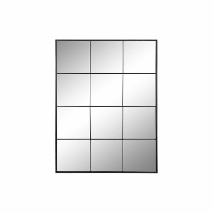Espejo de pared DKD Home Decor Negro Cristal Hierro Espejo Ventana 90 x 1 x 120 cm 90 x 1,8 x 120 cm Espejo de pared DKD Home Decor Negro Cristal Hierro Espejo Ventana 90 x 1 x 120 cm 90 x 1,8 x 120 cm