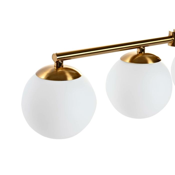 Lámpara de Techo DKD Home Decor Dorado Blanco 220 V (70 x 19 x 15 cm) 4
