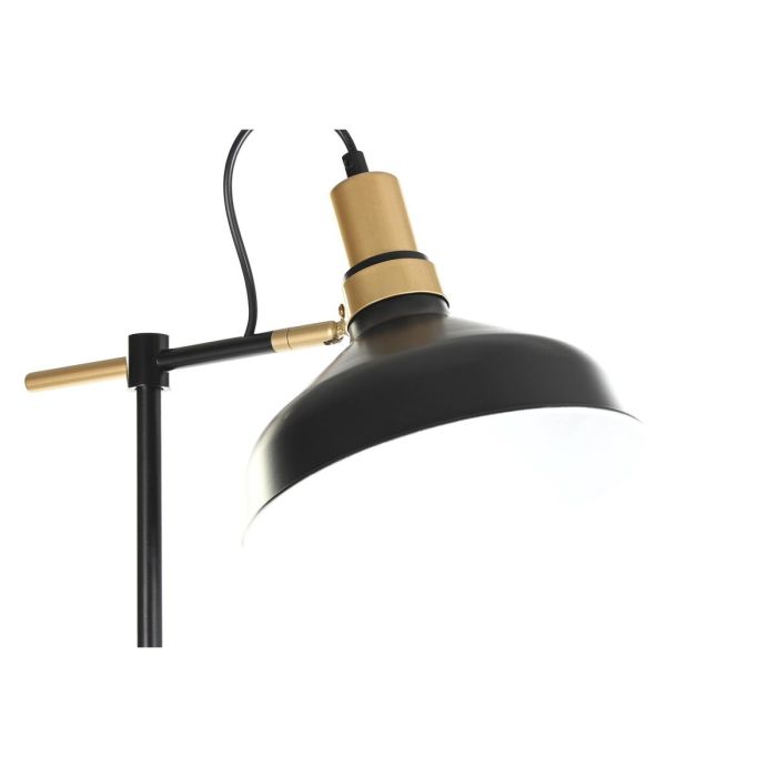 Lámpara de Pie DKD Home Decor Negro Dorado Metal Moderno (48 x 25 x 140 cm) 3