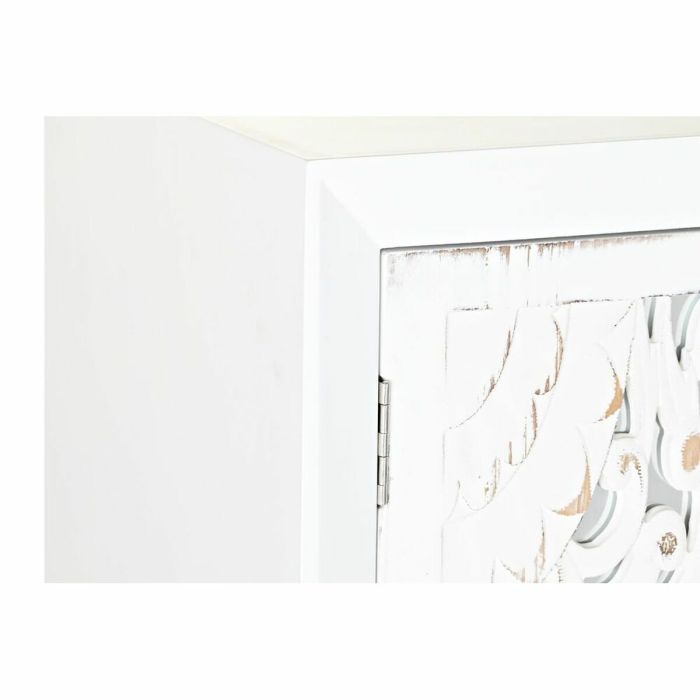 Aparador DKD Home Decor Blanco Espejo Abeto MDF (80 x 35 x 102 cm) 3