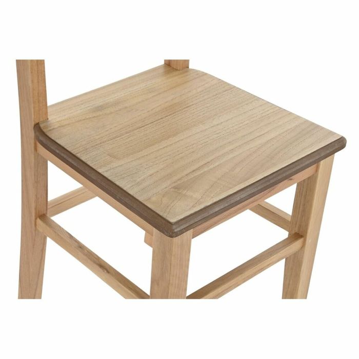 Silla de Comedor DKD Home Decor 41 x 41 x 94 cm Abeto Natural 2