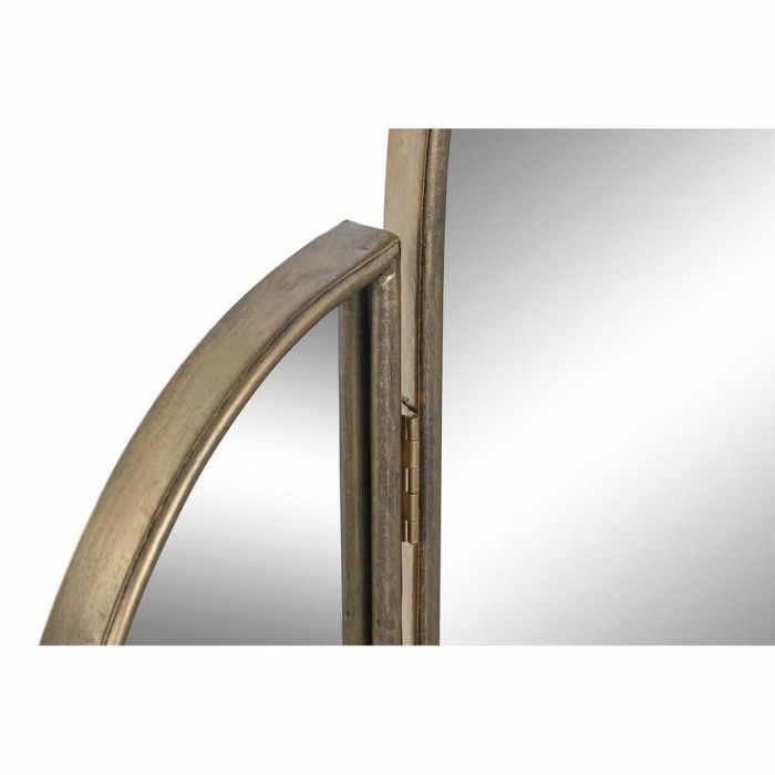 Espejo de pared DKD Home Decor Espejo Metal Cobre (101,5 x 3,4 x 80,5 cm) 2