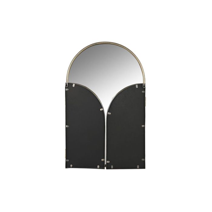 Espejo de pared DKD Home Decor Espejo Metal Cobre (101,5 x 3,4 x 80,5 cm) 1