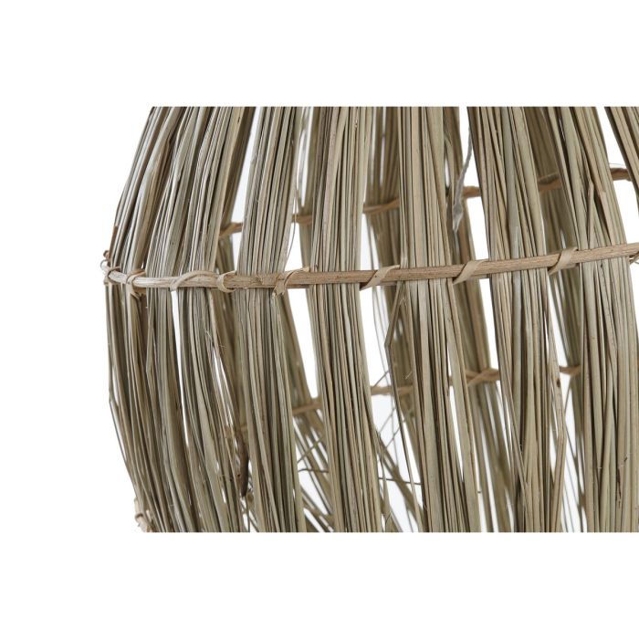 Pantalla de Lámpara DKD Home Decor Fibra natural (36 x 36 x 48 cm) 2