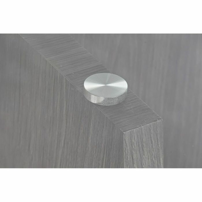 Mesa de Comedor DKD Home Decor Cristal Gris Metal Transparente 160 x 90 x 75 cm 30 x 40 cm Madera MDF 6